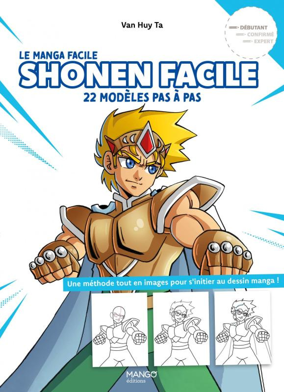 Shonen facile. 22 modèles pas à pas