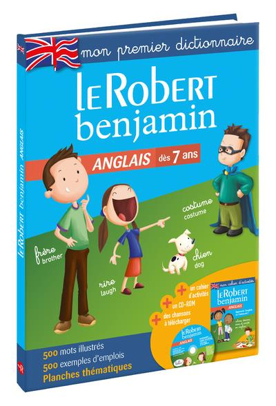 Le Robert benjamin Anglais. Edition bilingue français-anglais. Avec 1 CD-ROM