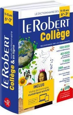 Le Robert collège. Avec 1 carte numérique, Edition 2023