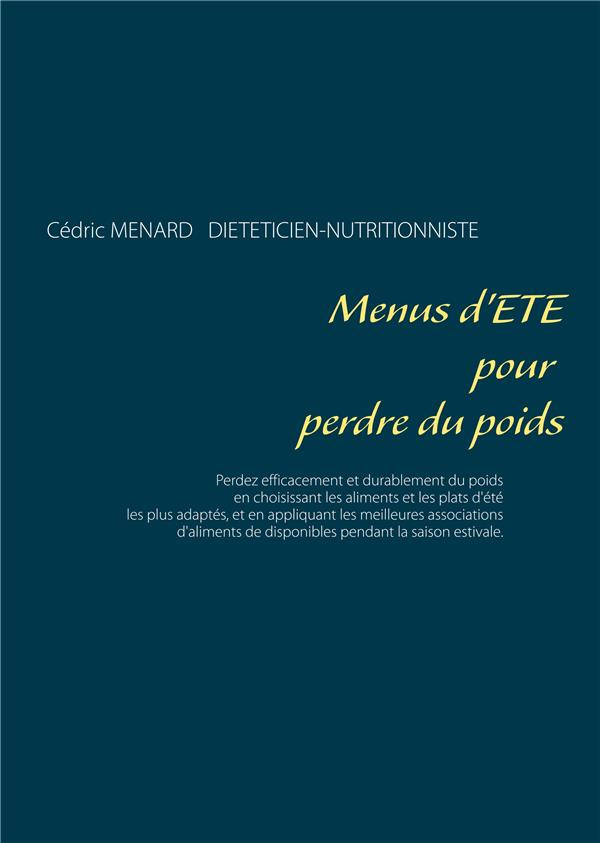 Menus d'été pour perdre du poids
