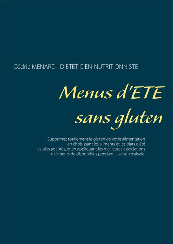 Menus d'été sans gluten