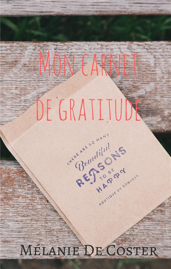 Mon carnet de gratitude