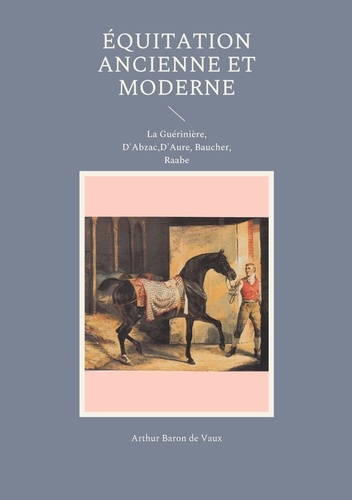 Equitation ancienne et moderne