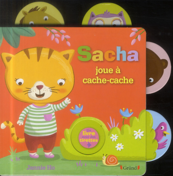 Sacha joue à cache-cache