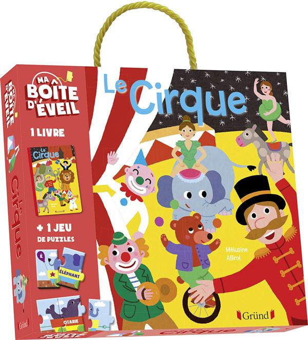 Le cirque. Livre   jeu de puzzles