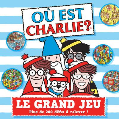 Où est Charlie ? Le grand jeu. Avec 1 grand plateau de jeu ; des pions-personnages et des pions-obje