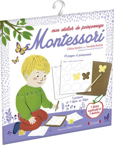 Mon atelier de poinçonnage Montessori. Avec 10 pages à poinçonner