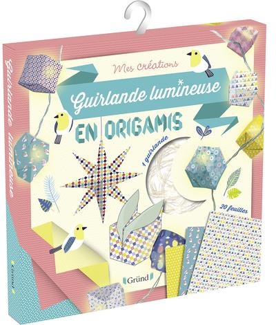 GUIRLANDE LUMINEUSE EN ORIGAMIS