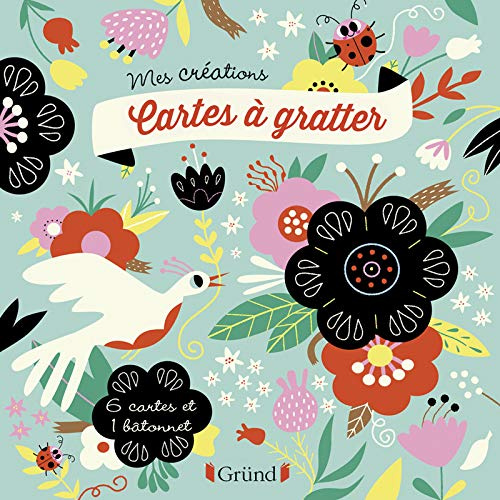 CARTES A GRATTER - FLEURS