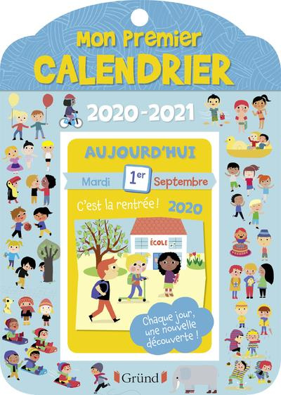 Mon premier calendrier. Edition 2020-2021