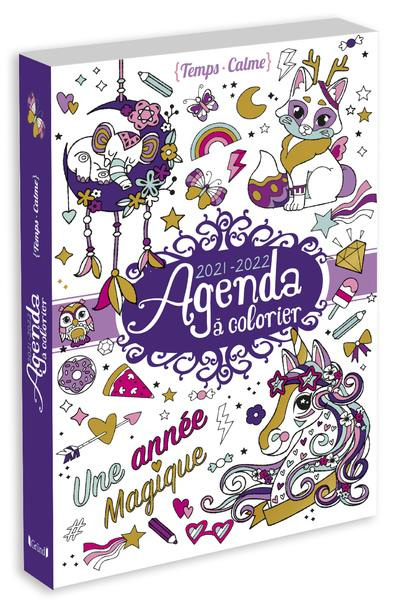 Agenda à colorier. Edition 2021-2022