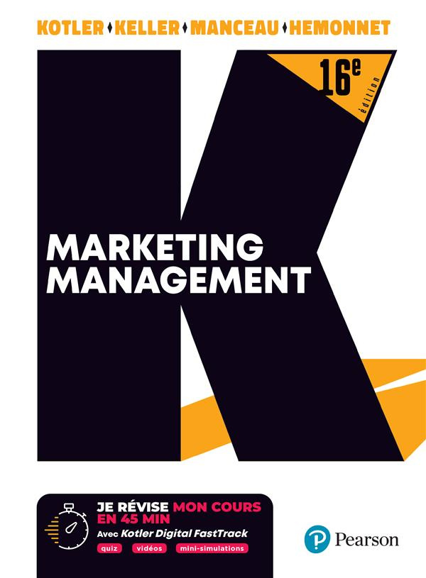 Marketing management. 16e édition