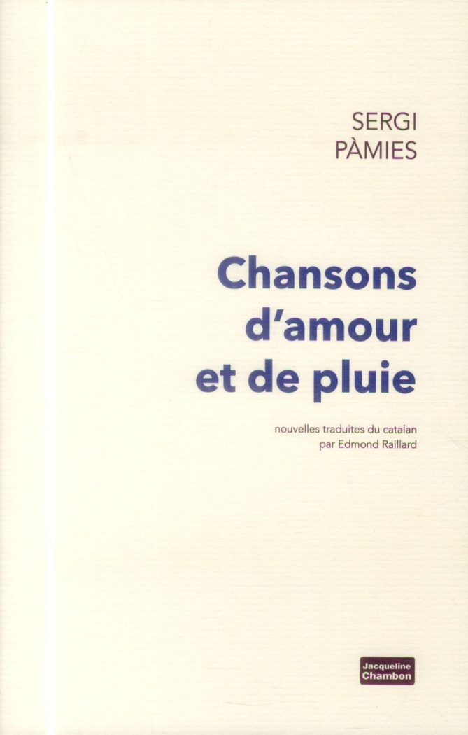 Chansons d'amour et de pluie