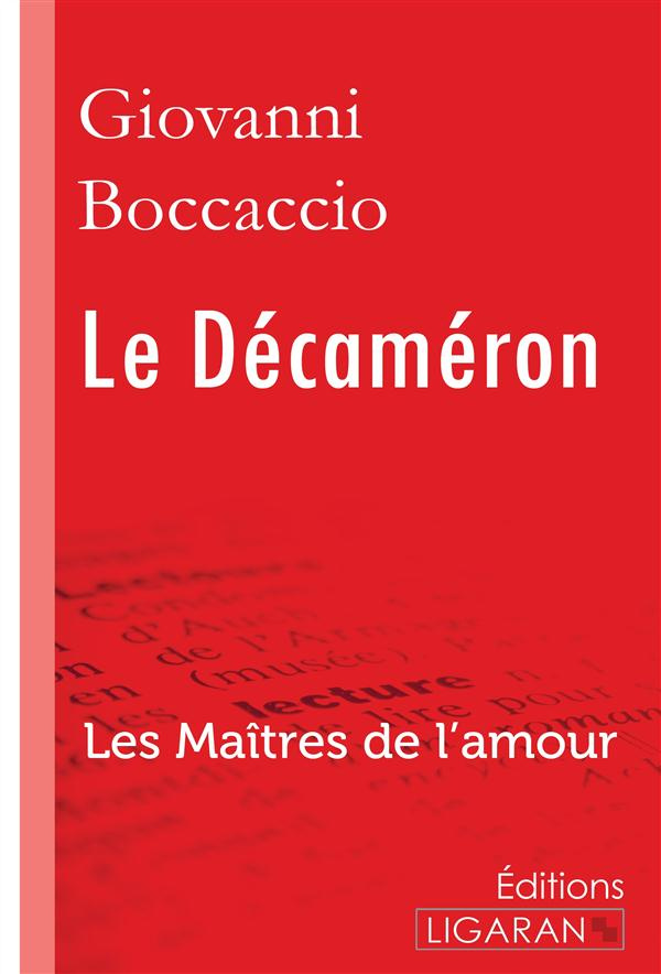 Le décaméron. Première partie - Les Maîtres de l'Amour