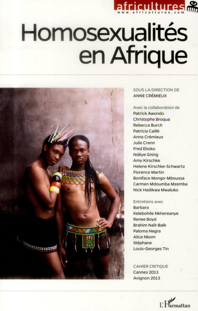 Africultures N° 96 : Homosexualités en Afrique