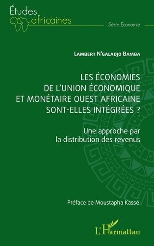 Les économies de l'union économique et monétaire ouest africaine sont-elles intégrées?. Une approche