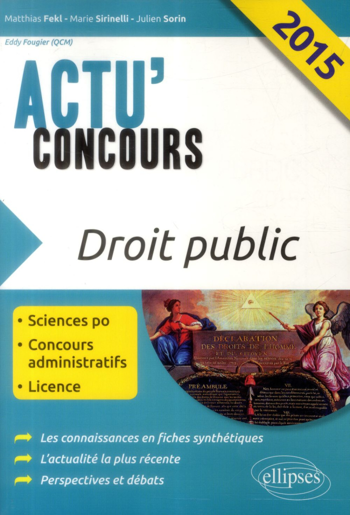 Droit public. Edition 2015
