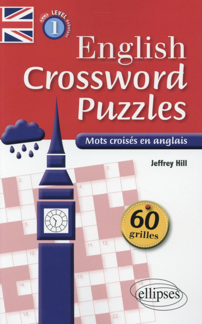 English Crossword Puzzles Level 1 débutant. Mots croisés en anglais
