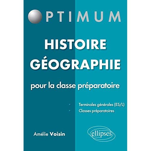 Histoire-Géographie pour la classe préparatoire
