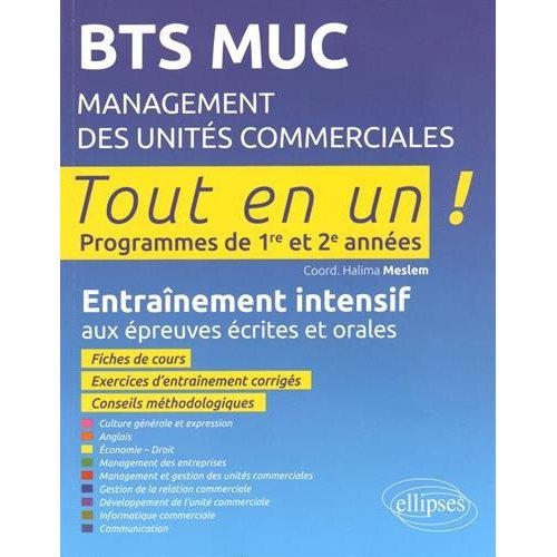 BTS MUC. Entraînement intensif aux épreuves écrites et orales