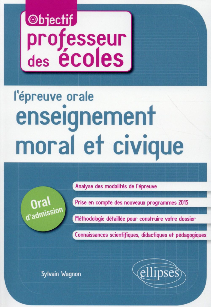 L'épreuve orale d'enseignement moral et civique