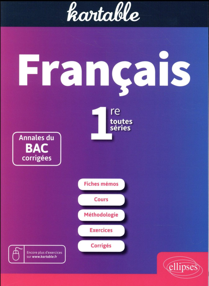 FRANCAIS. 1RE TOUTES SERIES