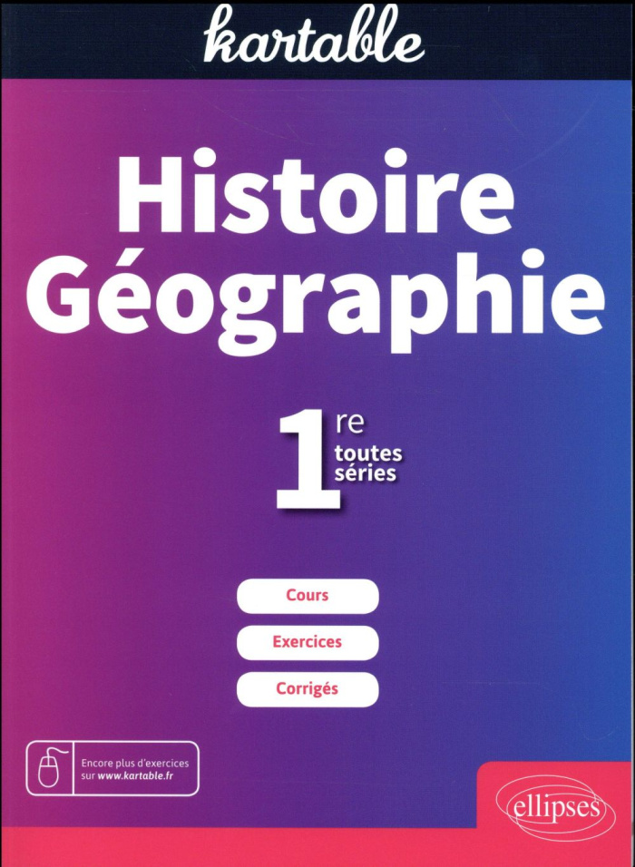 Histoire Géographie 1re toutes séries L, ES, S