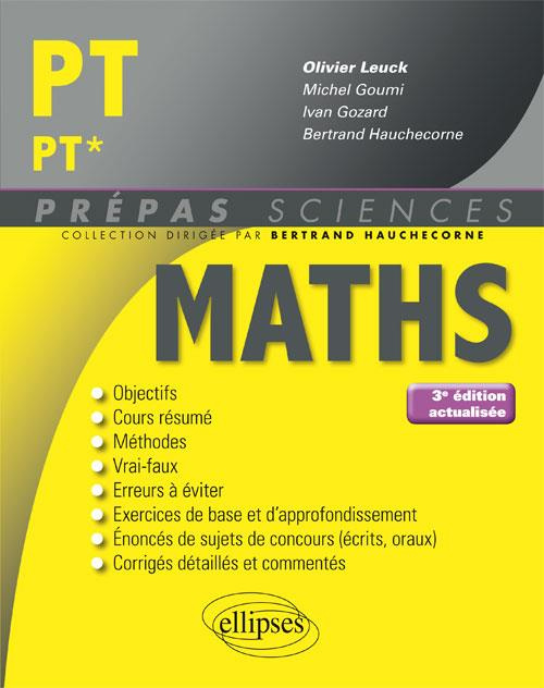 Mathematiques PT/PT*. 3e édition