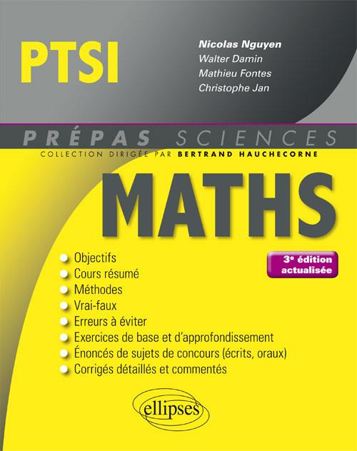 Mathématiques PTSI. 3e édition