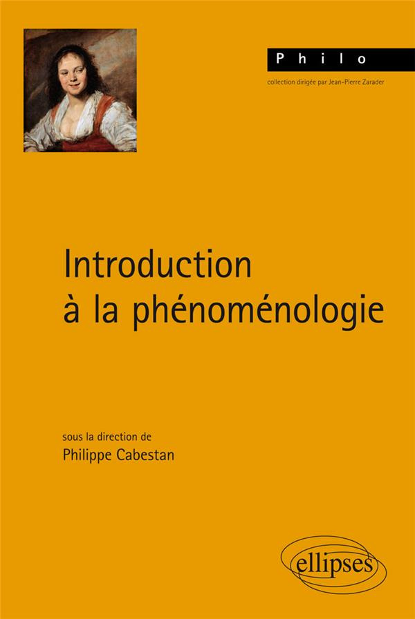 Introduction à la phénoménologie