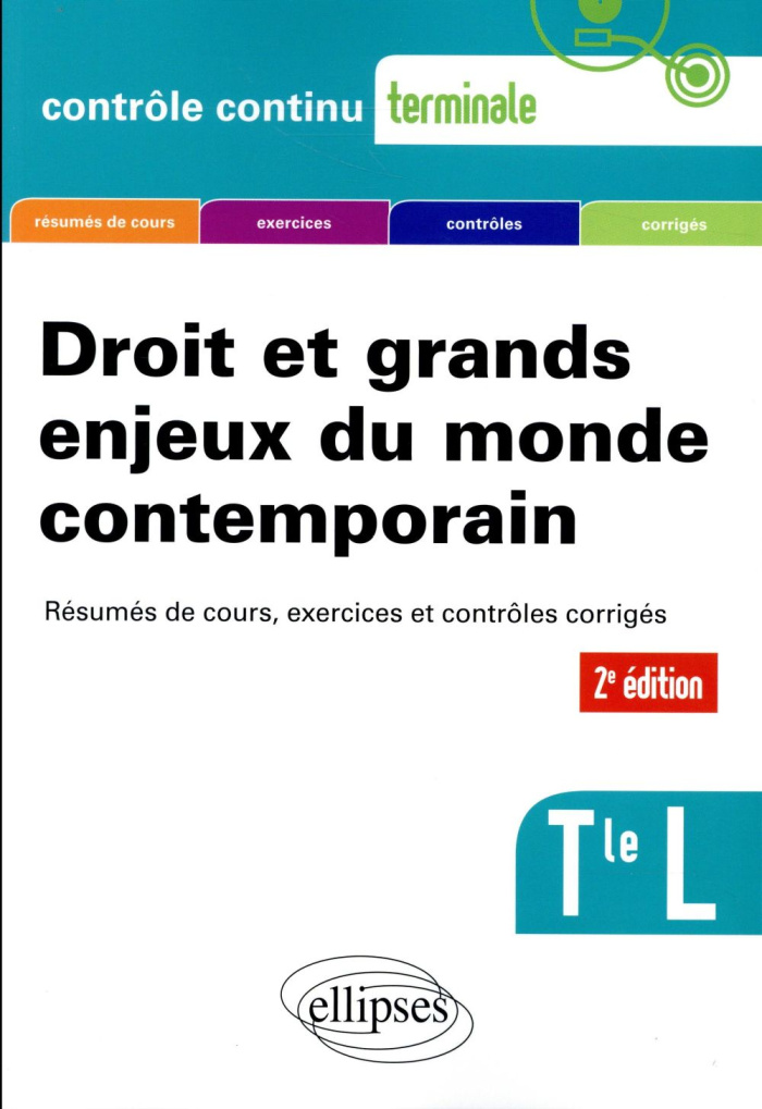 Droit et grands enjeux du monde contemporain Tle L