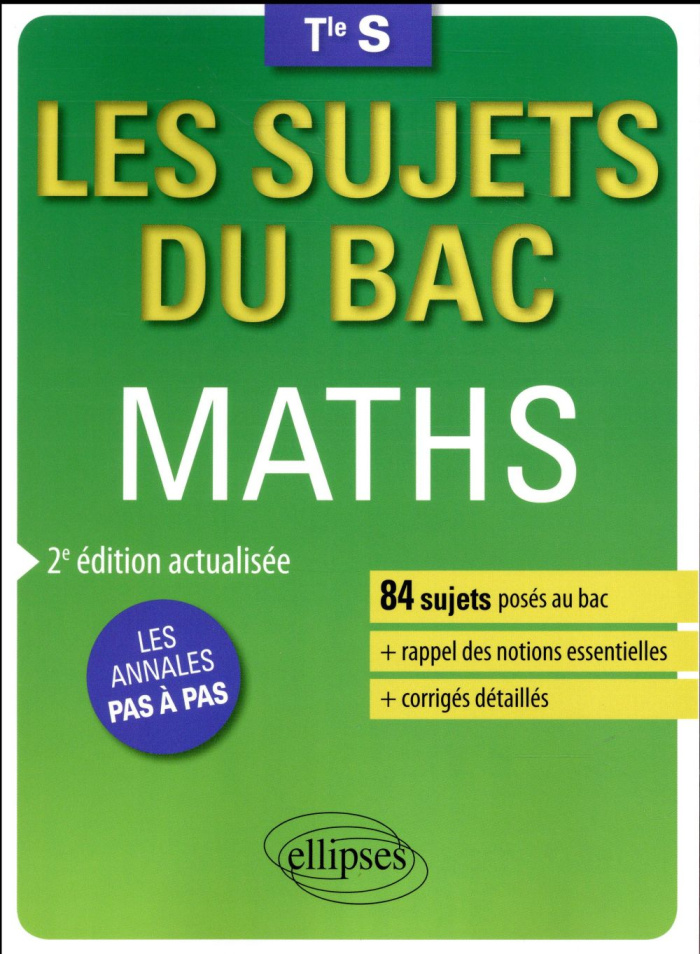 Mathématiques Tle S. Enseignements spécifique et de spécialité, 2e édition