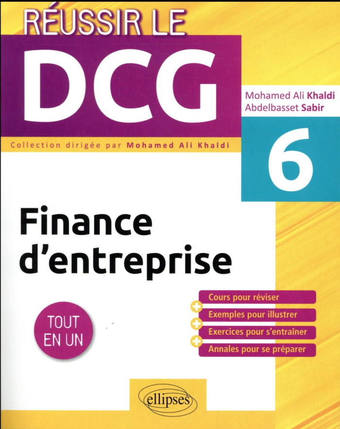 Finance d'entreprise UE 6