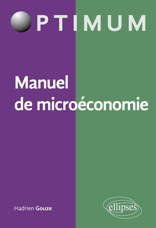 Manuel de microéconomie