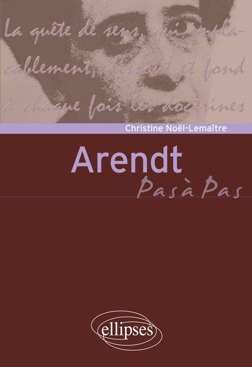 Arendt pas à pas