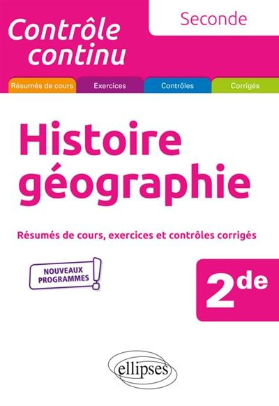 Histoire-Géographie 2de