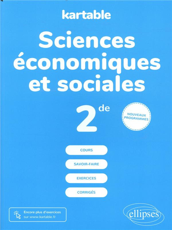 Sciences économiques et sociales 2de