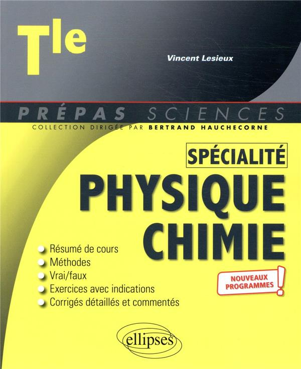 Spécialité Physique-Chimie Tle. Edition 2020