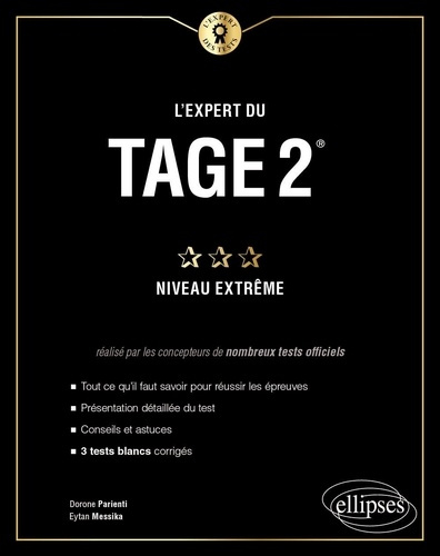 L'expert du Tage 2® niveau extrême. 3 tests blancs
