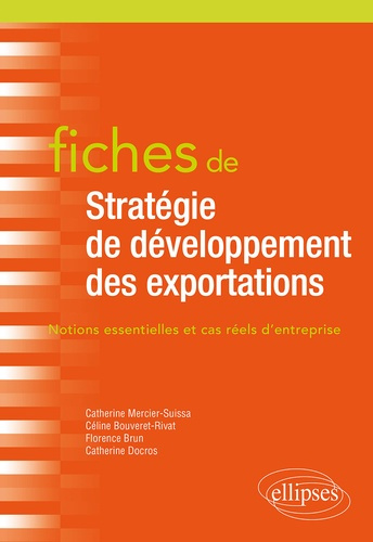 Fiches de stratégie de développement des exportations. Notions essentielles et cas réels d'entrepris