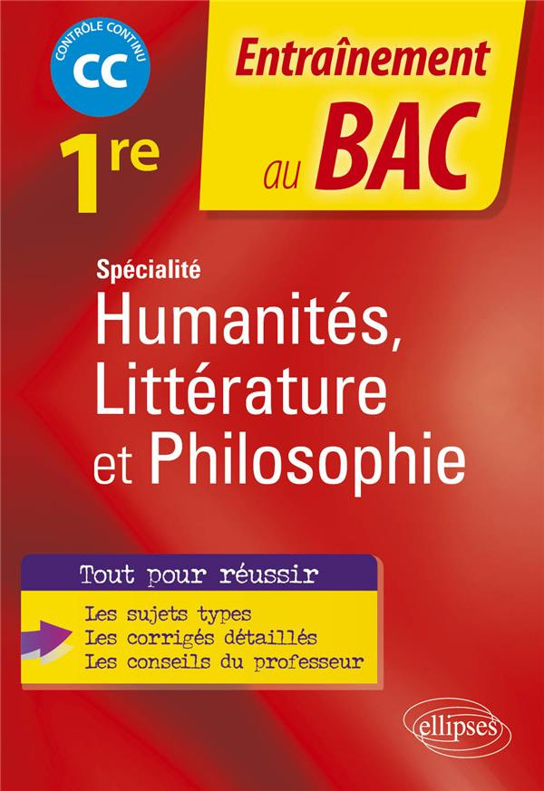 Spécialité Humanités, Littérature et Philosophie 1re. Edition 2022