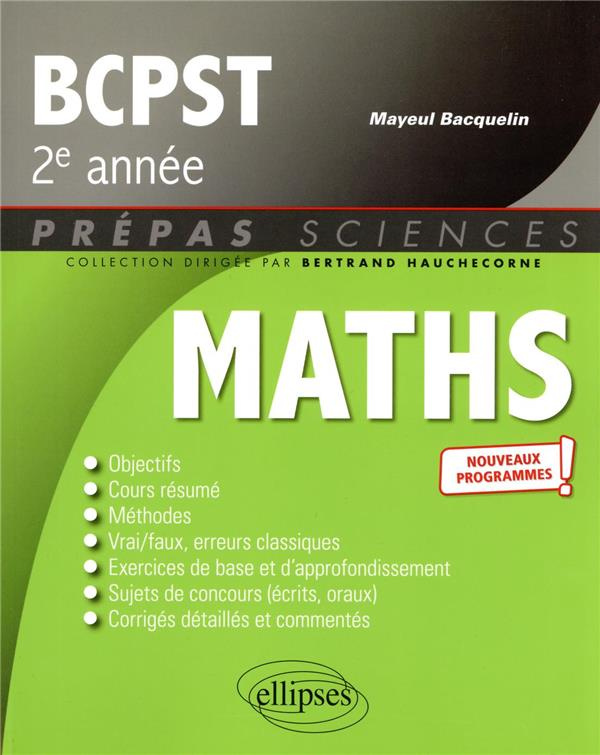Mathématiques BCPST 2e année. Edition 2022