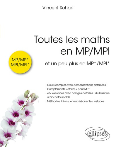 Toutes les maths en MP/MPI. Et un peu plus en MP*/MPI*