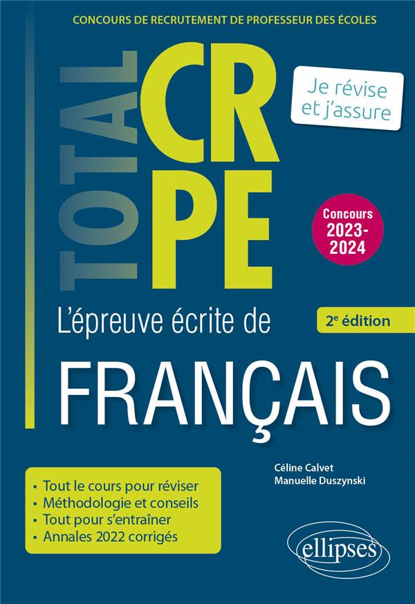 L’épreuve écrite de français. Edition 2023-2024