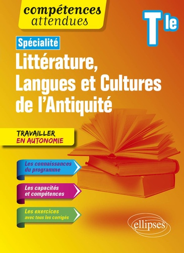 Spécialité Littérature, langues et cultures de l'Antiquité Tle