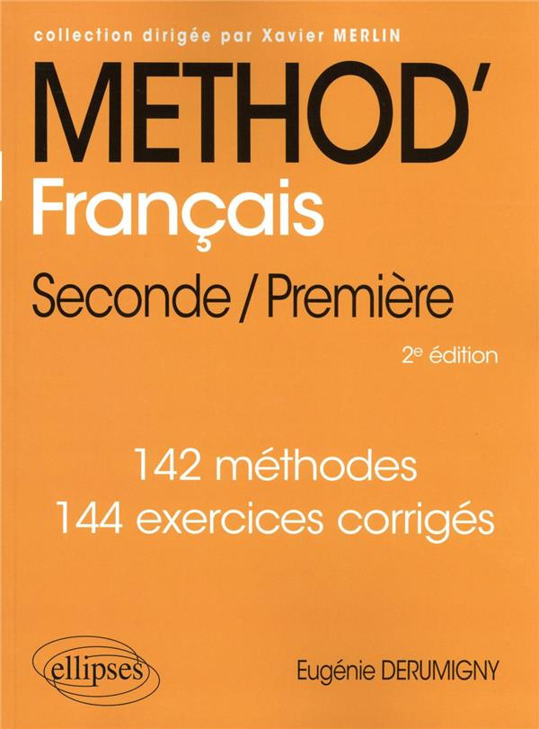 Méthod' Français 2nd 1re. 2e édition
