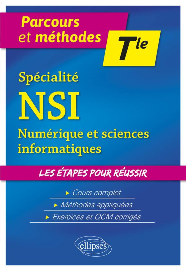 Spécialité NSI - Terminale. Numérique et sciences informatiques