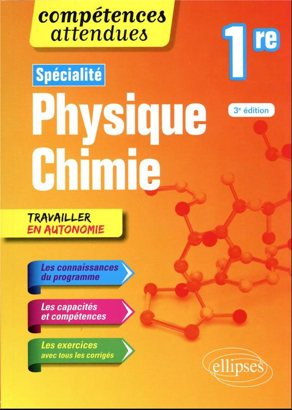 Spécialité physique-chimie 1re. Travailler en autonomie, 3e édition