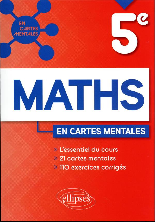 Maths en cartes mentales 5e. Edition 2023