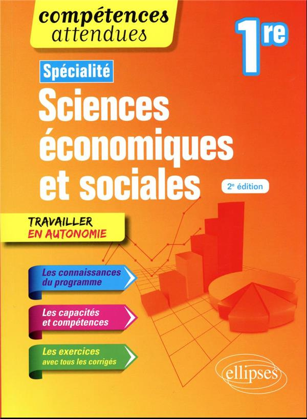 Sciences économiques et sociales 1re spécialité. 2e édition